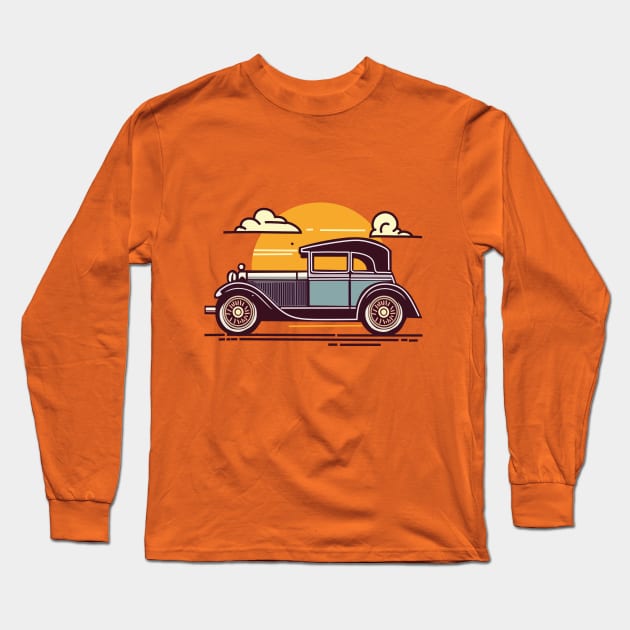 Old classic car Long Sleeve T-Shirt by Pickyysen